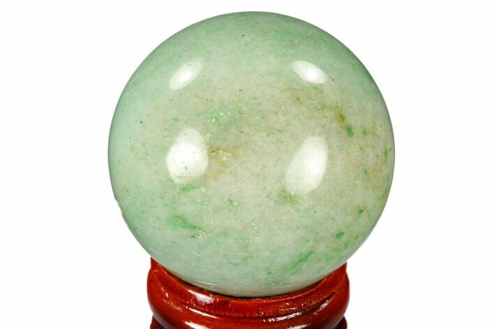 Polished Green Aventurine Sphere - China #116010